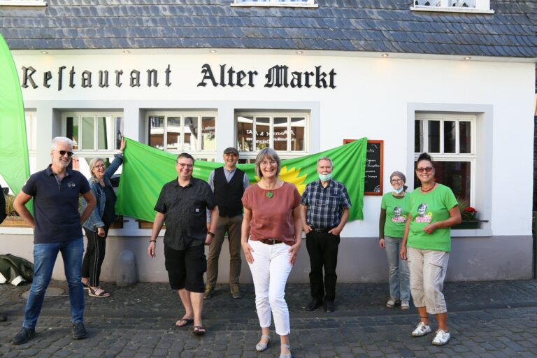 Wahlparty der Grünen in Monschau