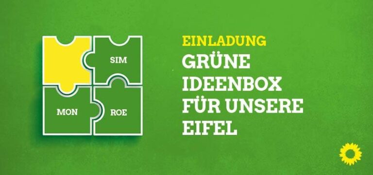 Grüne Ideenbox für unsere Eifel